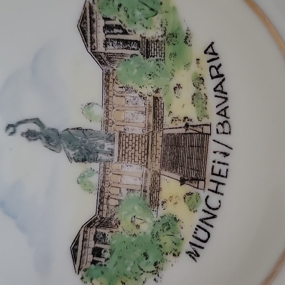 VINTAGE ASHTRAY, Munchen, Bavaria Landmark - Picture 3 of 6